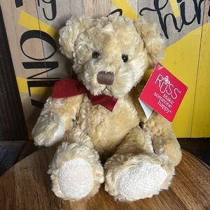 Russ Berrie Make Someone Happy “Spencer” The teddy Bear Plush Stuffed Animal 🧸